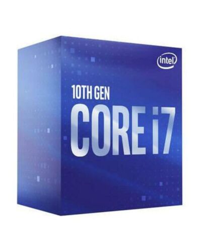 Intel Core I7-10700 CPU, 1200, 2.9 GHz (4.8 Turbo), 8-Core, 65W, 14nm, 16MB Cache, Comet Lake
