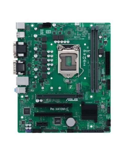 Asus PRO H410M-C/CSM - Corporate Stable Model, Intel H410, 1200, Micro ATX, 2 DDR4, VGA, DVI, HDMI, COM Port, LPC Header, M.2