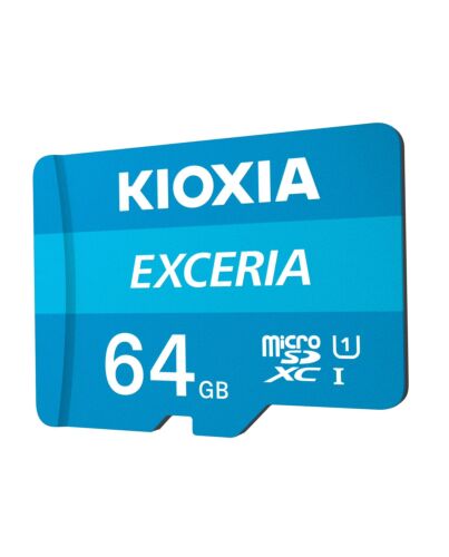 Kioxia 64GB Exceria U1 Class 10 microSD