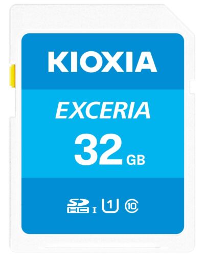 Kioxia 32GB Exceria U1 Class 10 SD card