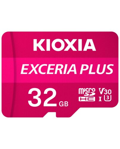 Kioxia 32GB Exceria Plus U3 V30 MicroSD