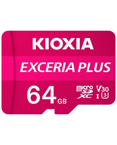 Kioxia 64GB Exceria Plus U3 V30 MicroSD