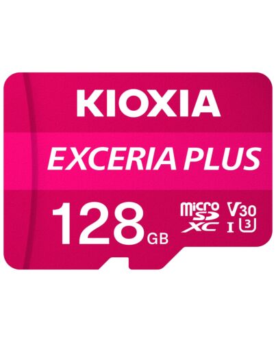 Kioxia 128GB Exceria Plus U3 V30 MicroSD