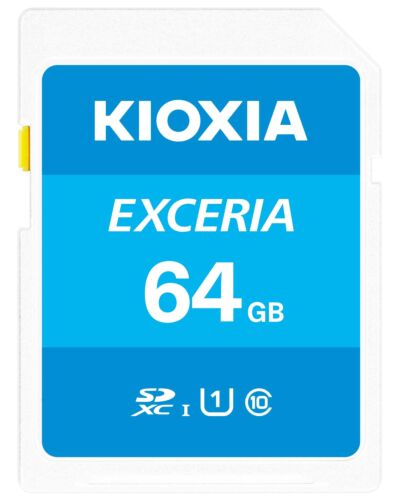 Kioxia 64GB Exceria U1 Class 10 SD card