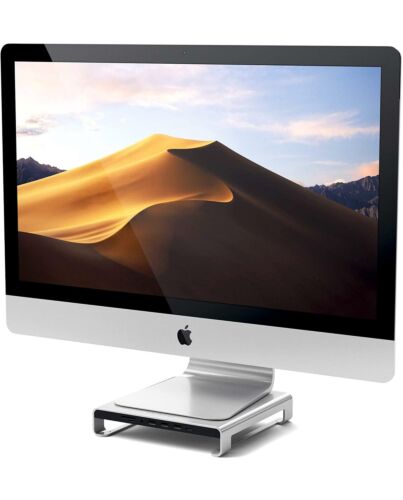 Satechi Alu Monitor Stand Hub for iMac