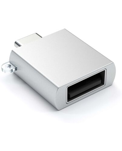 Satechi TypeC Type A USB Adapter Silver