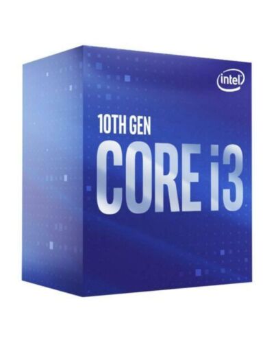 Intel Core I3-10100 CPU, 1200, 3.6 GHz (4.3 Turbo), Quad Core, 65W, 14nm, 6MB Cache, Comet Lake