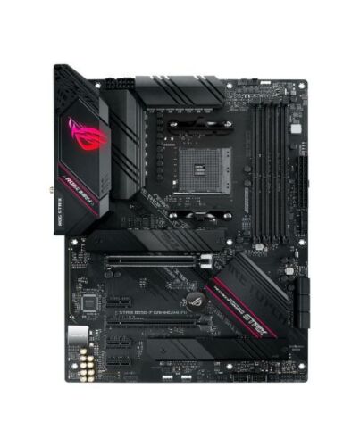 Asus ROG STRIX B550-F GAMING (WI-FI), AMD B550, AM4, ATX, 4 DDR4, HDMI, DP, XFire, AX Wi-Fi, 2.5GB LAN, RGB Lighting, M.2