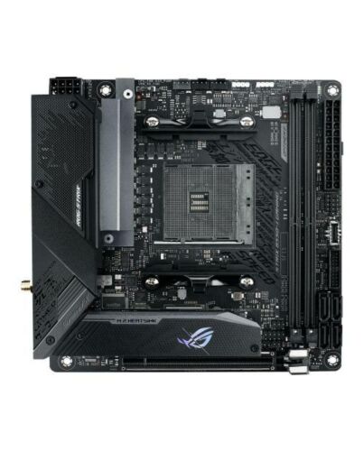 Asus ROG STRIX B550-I GAMING, AMD B550, AM4, Mini ITX, 2 DDR4, HDMI, DP, AX Wi-Fi, 2.5GB LAN, PCIe4, RGB Lighting, M.2