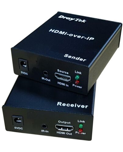 DrayTek HVE290 HDMI-over-IP Set (RX/TX)