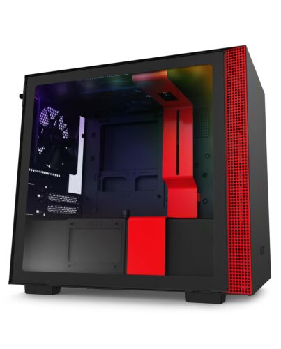 NZXT H210i Matte Red Mini-ITX Case