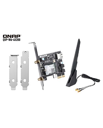 QNAP QXP-W6-AX200 WiFi 6 PCIe Wless Card