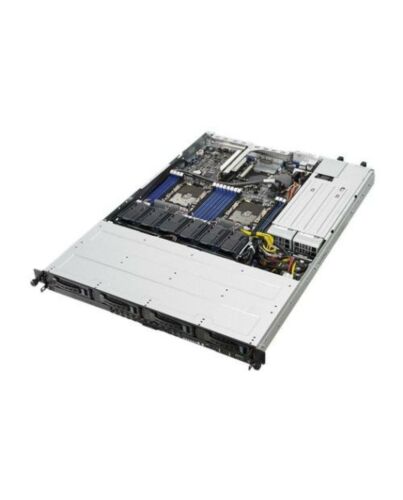 Asus (RS500-E9-RS4) 1U Rack-Optimised Barebone Server, Intel C621, Dual Socket 3647, 16x DDR4, SATA/SAS, OCP 2.0 Mezzanine Connector, 770W Platinum PSU