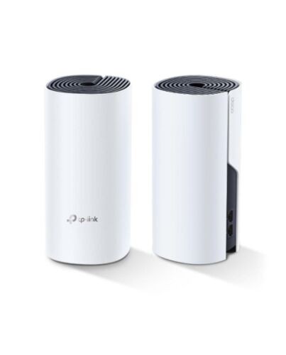 TP-LINK (DECO P9) Whole-Home Hybrid Mesh Wi-Fi System with Powerline, 2 Pack, Dual Band AC1200 + HomePlug AV1000