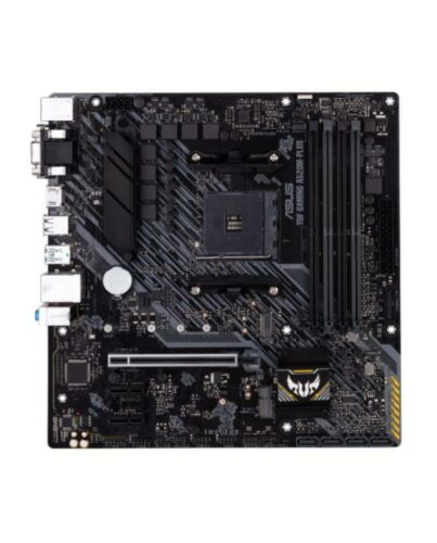 Asus TUF GAMING A520M-PLUS, AMD A520, AM4, Micro ATX, 4 DDR4, VGA, DVI, HDMI, M.2