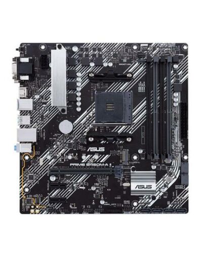 Asus PRIME B450M-A II, AMD B450, AM4, Micro ATX, 4 DDR4, VGA, DVI, HDMI, RGB Header, M.2