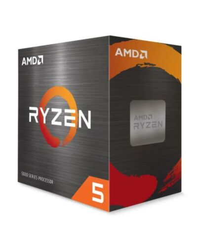 AMD Ryzen 5 5600X CPU with Wraith Stealth Cooler, AM4, 3.7GHz (4.6 Turbo), 6-Core, 65W, 35MB Cache, 7nm, 5th Gen, No Graphics