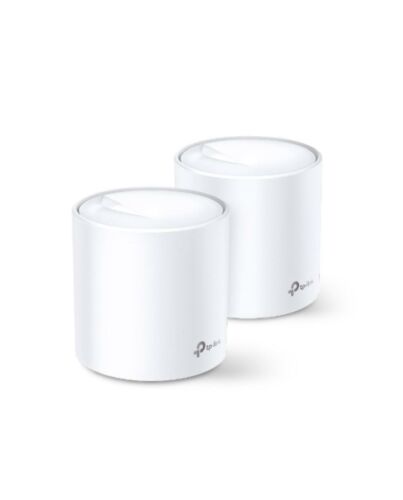 TP-LINK (DECO X20) Whole Home Mesh Wi-Fi 6 System, 2 Pack, Dual Band AX1800, OFDMA & MU-MIMO