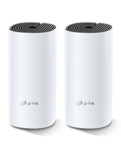 TP-LINK (DECO M4) Whole-Home Mesh Wi-Fi System (2 Pack), Dual Band AC1200, MU-MIMO, 2 x LAN on each Unit