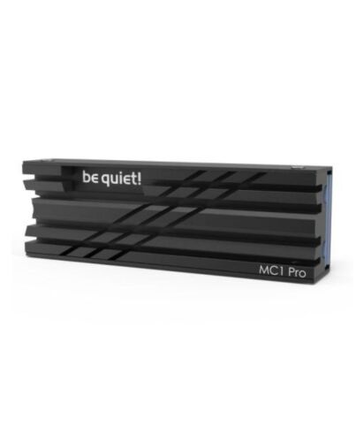 Be Quiet! MC1 PRO M.2 SSD Cooler w/ Integrated Heat Pipe, For Single & Double Sided M.2 2280 Modules