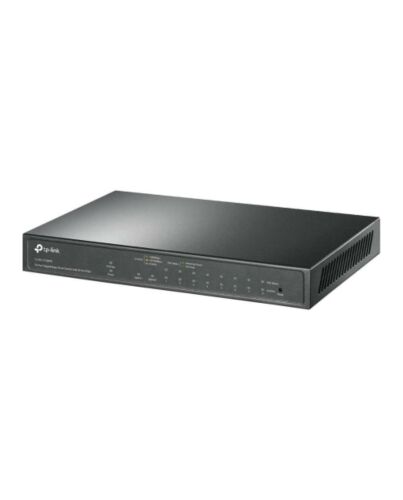 TP-LINK (TL-SG1210MPE) 10-Port Gigabit Easy Smart Switch with 8-Port POE+, 9-Port RJ45 & 1-Port Combo SFP/RJ45
