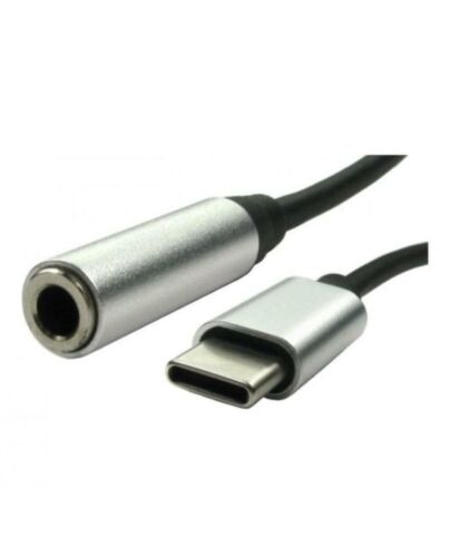 Spire USB Type-C Active Audio Adapter, USB-C Male to 3.5mm Female, Auto-Switch