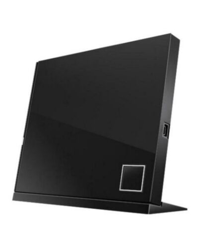 Asus (SBW-06D2X-U) External Slimline Blu-Ray Writer, USB 2.0, 6x, BDXL & 3D Support, Cyberlink Power2Go 8