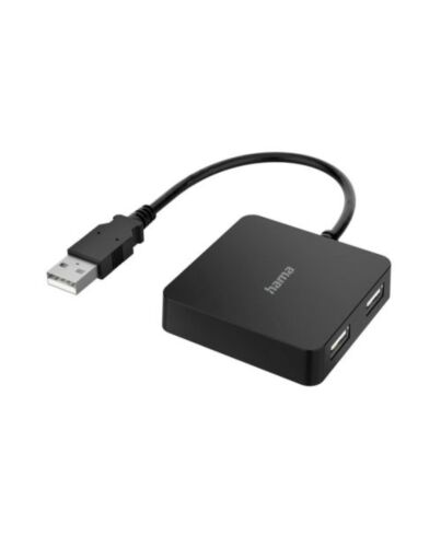 Hama External 4-Port USB 2.0 Hub, USB Powered