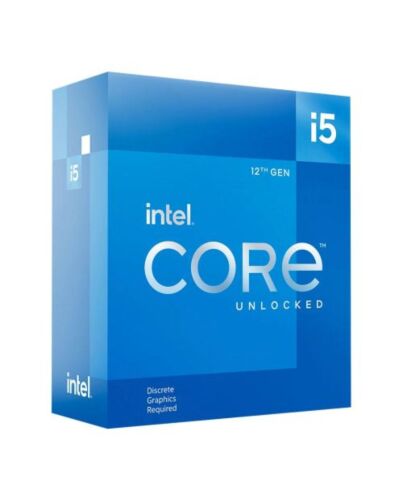 Intel Core i5-12600KF CPU, 1700, 3.7 GHz (4.9 Turbo), 10-Core, 125W (150W Turbo), 10nm, 20MB Cache, Unlocked, Alder Lake, No Graphics, NO HEATSINK/FAN