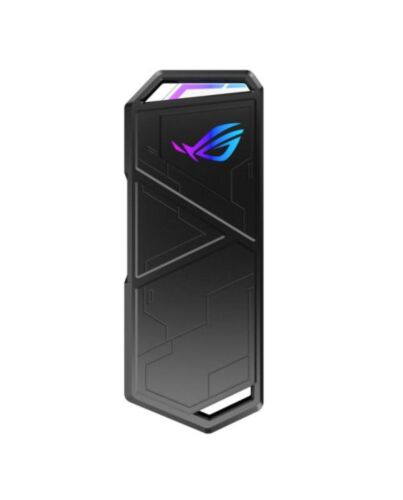 Asus ROG STRIX ARION LITE M.2 NVMe SSD Caddy, USB 3.2 Gen2 Type-C, Aluminium, Thermal Pads, RGB Lighting