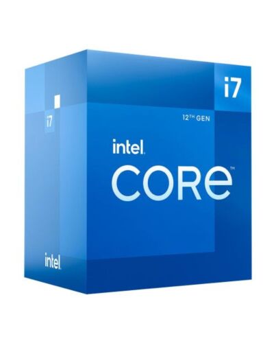 Intel Core i7-12700 CPU, 1700, 2.1 GHz (4.9 Turbo), 12-Core, 65W, 25MB Cache, Alder Lake