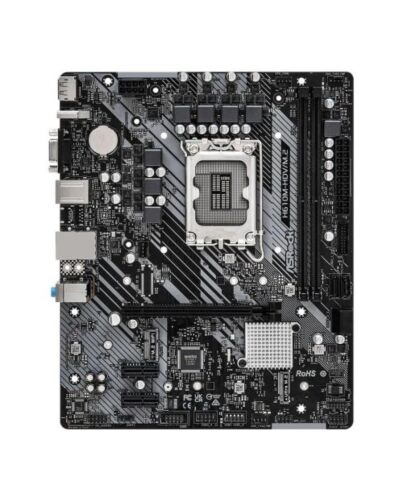 Asrock H610M-HDV/M.2, Intel H610, 1700, Micro ATX, 2 DDR4, VGA, HDMI, DP, PCIe4, 1x M.2