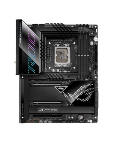 Asus ROG MAXIMUS Z690 HERO, Intel Z690, 1700, ATX, 4 DDR5, HDMI, 2 Thunderbolt, Wi-Fi, 2.5GB LAN, PCIe5, Hyper M.2 Card, RGB, 5x M.2