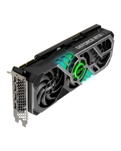 Palit RTX3090 GamingPro, PCIe4, 24GB DDR6X, HDMI, 3 DP, 1695MHz Clock, RGB Lighting