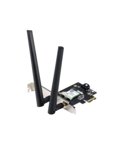 Asus (PCE-AX1800) AX1800 Wireless Dual Band PCI Express Wi-Fi 6 Adapter, Bluetooth 5.2,  WPA3, OFDMA & MU-MIMO