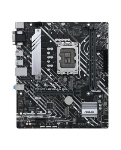 Asus PRO H610M-C D4-CSM - Corporate Stable Model, Intel H610, 1700, Micro ATX, 2 DDR4, VGA, HDMI, DP, PCIe4, 1x M.2