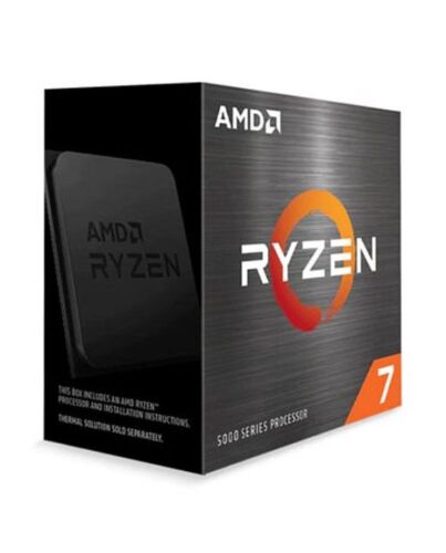 AMD Ryzen 7 5700X CPU, AM4, 3.4GHz (4.6 Turbo), 8-Core, 65W, 36MB Cache, 7nm, 5th Gen, No Graphics, NO HEATSINK/FAN