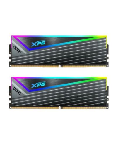 ADATA XPG Caster RGB 32GB Kit (2 x 16GB), DDR5, 6000MHz (PC5-48000), CL40, 1.35V, ECC, XMP 3.0, PMIC, DIMM Memory