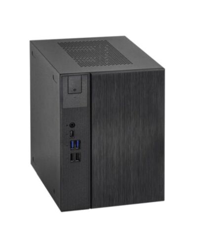 Asrock DeskMeet B660 Barebone PC, Mini ITX, LGA1700 (B660), DDR4 DIMM, 3x SATA, 2x M.2, VGA, HDMI, DP, USB-C, 500W PSU  - No CPU, RAM, Storage or O/S