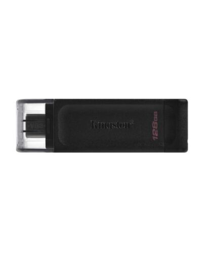 Kingston 128GB DataTraveler 70 USB 3.2 Gen1 Type-C Memory Pen, Cap