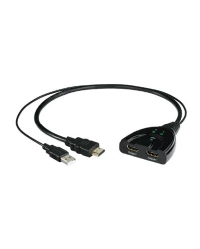 Hama 2-Way HDMI Splitter, USB Powered