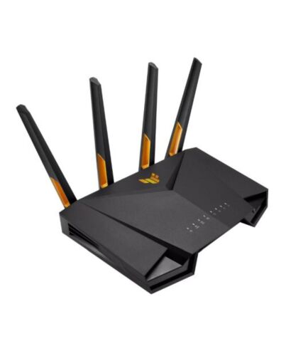 Asus (TUF-AX3000 V2) TUF Gaming AX3000 Dual Band Wi-Fi 6 Router, Mobile Game Mode, 3 Steps Port Forwarding, 2.5G LAN, AiMesh, AiProtection Pro