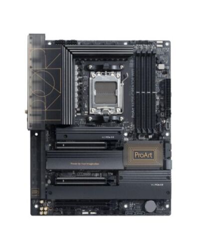 Asus PROART X670E-CREATOR WIFI, AMD X670, AM5, ATX, 4 DDR5, HDMI, 2 USB4, Wi-Fi 6E, 2.5G & 10G LAN, PD 3.0 60W, PCIe5, 4x M.2, Creator Hub