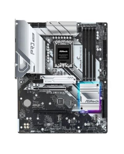 Asrock Z790 PRO RS, Intel Z790, 1700, ATX, 4 DDR5, HDMI, DP, eDP, 2.5G LAN, PCIe5, RGB, 4x M.2