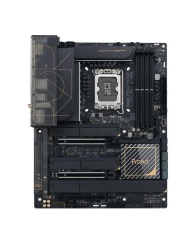 Asus PROART Z790-CREATOR WIFI, Intel Z790, 1700, ATX, 4 DDR5, HDMI, 2 Thunderbolt, Wi-Fi 6E, 10G & 2.5G LAN, PCIe5, 4x M.2, Creator Hub