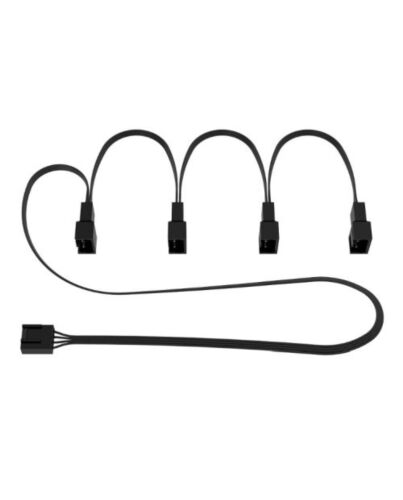Arctic 4-pin PWM Fan Splitter Cable - PST Splitter Cable for 4 Case Fans