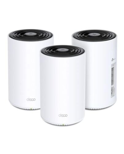 TP-LINK DECO PX50 + G1500 Dual Band Whole Home Powerline Mesh WiFi 6 Wireless System, 3 Pack, 3x LAN, AX3000, 1.5Gbps Powerline