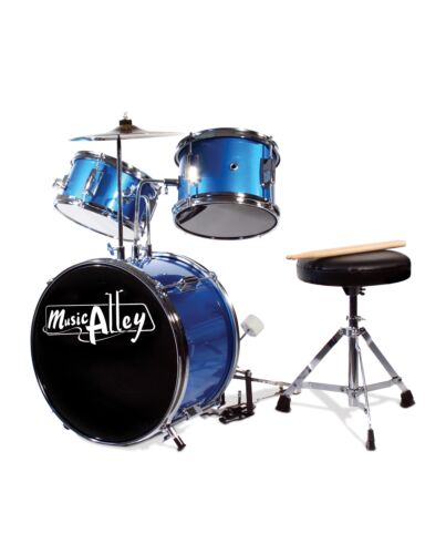 PDT Music Alley 3 Piece Jr Drum Kit Blue