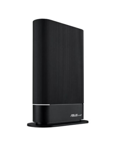 Asus (RT-AX59U) AX4200 Dual Band Wi-Fi 6 AiMesh Router, Instant Guard & VPN Features, AiProtection Pro, 1 WAN, 3 LAN, USB, Desk/Wall Mount