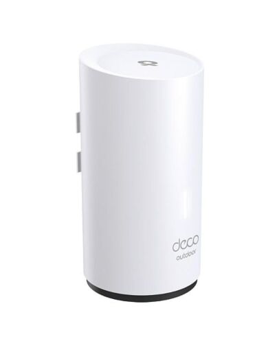 TP-LINK (DECO X50-OUTDOOR) AX3000 Outdoor/Indoor Dual Band Mesh Wi-Fi 6 System w/ PoE, Single Unit, Multi Mount Options, TP-Link HomeShield